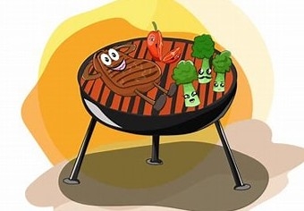 Petanque ( Jeu-de-Boules ) en BBQ